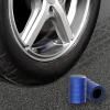 imageCKAuto Tire Valve Stem Caps Black 4 pcsPack Anodized Aluminum Tire Valve Cap Set Corrosion Resistant Universal Stem Covers for Cars Trucks Motorcycles SUVs and BikesBlue
