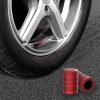 imageCKAuto Tire Valve Stem Caps Silver 10 pcsPack Anodized Aluminum Tire Cap Set Corrosion Resistant Universal Stem Covers for Cars Trucks Motorcycles SUVs and BikesRed