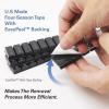 imageCKAuto 12oz Trapezium Adhesive Stick on Wheel WeightsEasyPeel Tape 72ozBox US Quality144pcs Blackblack