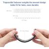 imageCKAuto 12oz Trapezium Adhesive Stick on Wheel WeightsEasyPeel Tape 72ozBox US Quality144pcs Blackblack