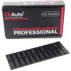 imageCKAuto 12oz Trapezium Adhesive Stick on Wheel WeightsEasyPeel Tape 72ozBox US Quality144pcs Blackblack
