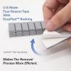 imageCKAuto 12oz Trapezium Adhesive Stick on Wheel WeightsEasyPeel Tape 72ozBox US Quality144pcs Blackgray