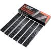 imageCKAuto 14oz 025oz Black Adhesive Stick on Wheel Weights EasyPeel Type Cars Trucks SUVs Motorcycles RC Cars Low Profile 12ozBox US OEM Quality 48pcsBlack