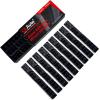 imageCKAuto 1oz Grey Adhesive Stick on Wheel WeightsEasyPeel Tape 72 ozBox US Quality72pcsBlack