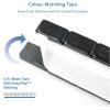 imageCKAuto 1oz Grey Adhesive Stick on Wheel WeightsEasyPeel Tape 72 ozBox US Quality72pcsGrey