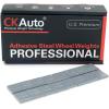 imageCKAuto 240 Pcs 14oz 025oz Grey Adhesive Stick on Wheel Weights Wheel Weight Removal Tool