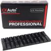 imageCKAuto 12oz Trapezium Adhesive Stick on Wheel WeightsEasyPeel Tape 72ozBox US Quality144pcs Blackblack