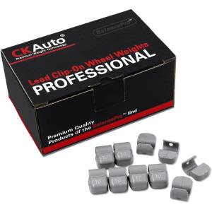 imageCKAuto FN Series Coated Lead Clip On Wheel Weights 30g 25pcsBox10g