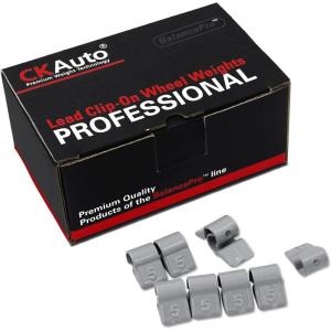 imageCKAuto FN Series Coated Lead Clip On Wheel Weights 30g 25pcsBox5g