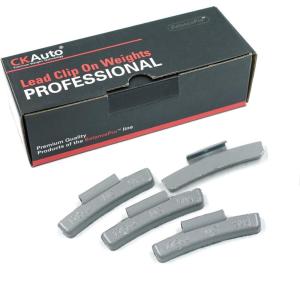 imageCKAuto MCSeries Coated 175oz Lead Clip on Wheel Weights 25PcsBox175oz