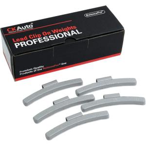 imageCKAuto MCSeries Coated 175oz Lead Clip on Wheel Weights 25PcsBox275oz