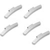 imageCKAuto MC Style Zinc Coated 025oz 05oz 075oz 10oz Clip on Wheel Weights Assortments 25PcsStyle Total 100PcsBoxupgraded gray