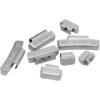 imageCKAuto MC Style Zinc Coated 025oz 05oz 075oz 10oz Clip on Wheel Weights Assortments 25PcsStyle Total 100PcsBoxupgraded gray