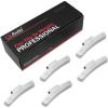 imageCKAuto MC Style Zinc Coated 025oz 05oz 075oz 10oz Clip on Wheel Weights Assortments 25PcsStyle Total 100PcsBoxupgraded gray