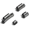 imageCKAuto MC Series Zinc Clip on Wheel Weights 125oz Coated 25PcsBox Fit for Steel Wheel Blackblack