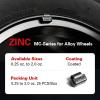 imageCKAuto MC Series Zinc Clip on Wheel Weights 125oz Coated 25PcsBox Fit for Steel Wheel Blackblack
