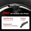 imageCKAuto MC Series Zinc Clip on Wheel Weights 125oz Coated 25PcsBox Fit for Steel Wheel Blackblack