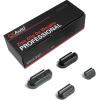 imageCKAuto P Series Zinc Clip on Wheel Weights 075oz 14oz 50PcsBox Fit for Steel Wheel Coated Blackblack