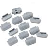 imageCKAuto P Series Zinc Clip on Wheel Weights 075oz 14oz 50PcsBox Fit for Steel Wheel Coated Blackgray