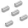 imageCKAuto P Series Zinc Clip on Wheel Weights 075oz 14oz 50PcsBox Fit for Steel Wheel Coated Blackupgraded gray
